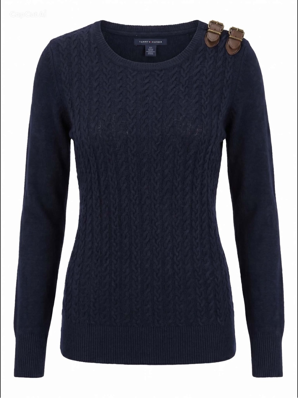 Tommy Hilfiger Dark Blue Knit Pullover